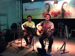 Cláudio e Rubinho no Palco 3