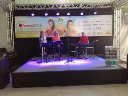 Gottardo, Anete e Declei no Palco 3